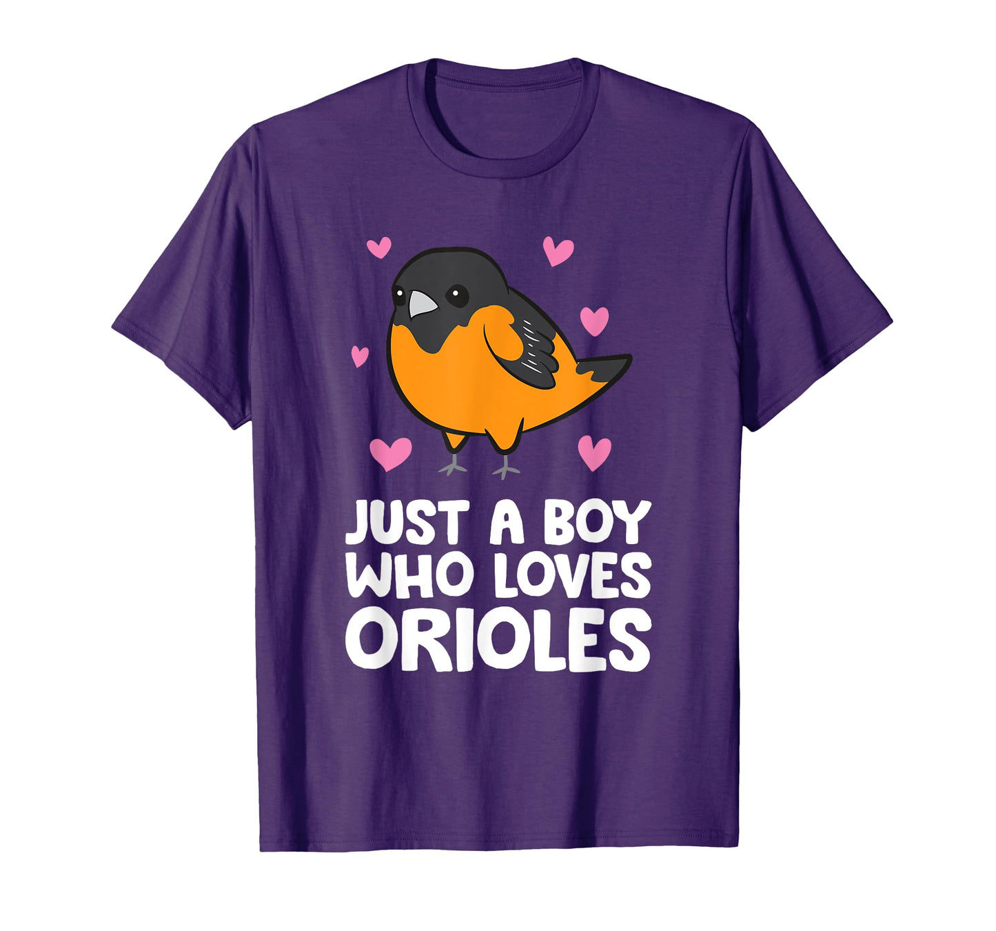 Just a Boy Who Loves Orioles T-Shirt