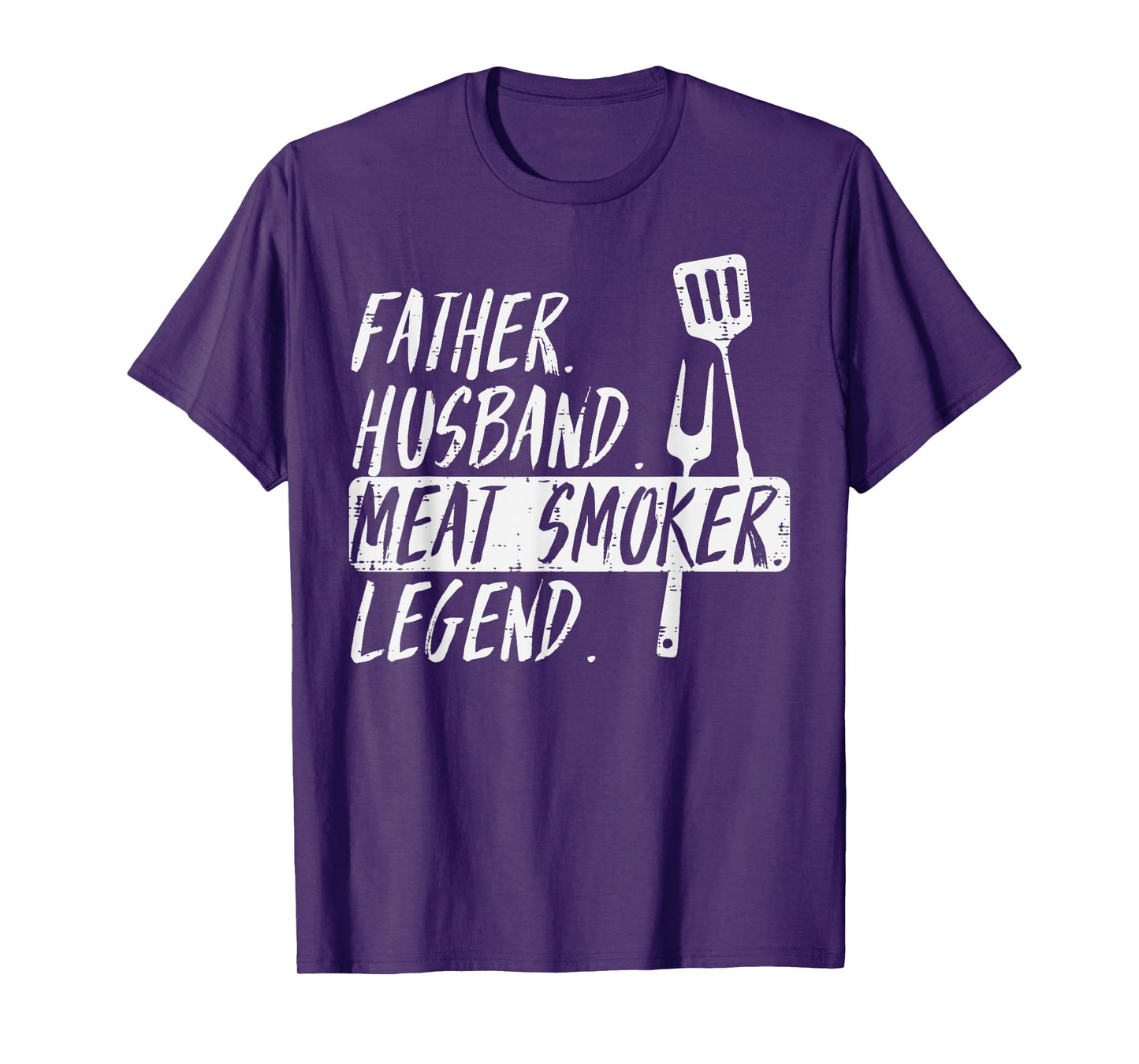 Father Husband Meat Grill Legend Bbq Barbecue Grill Men T-Shirt