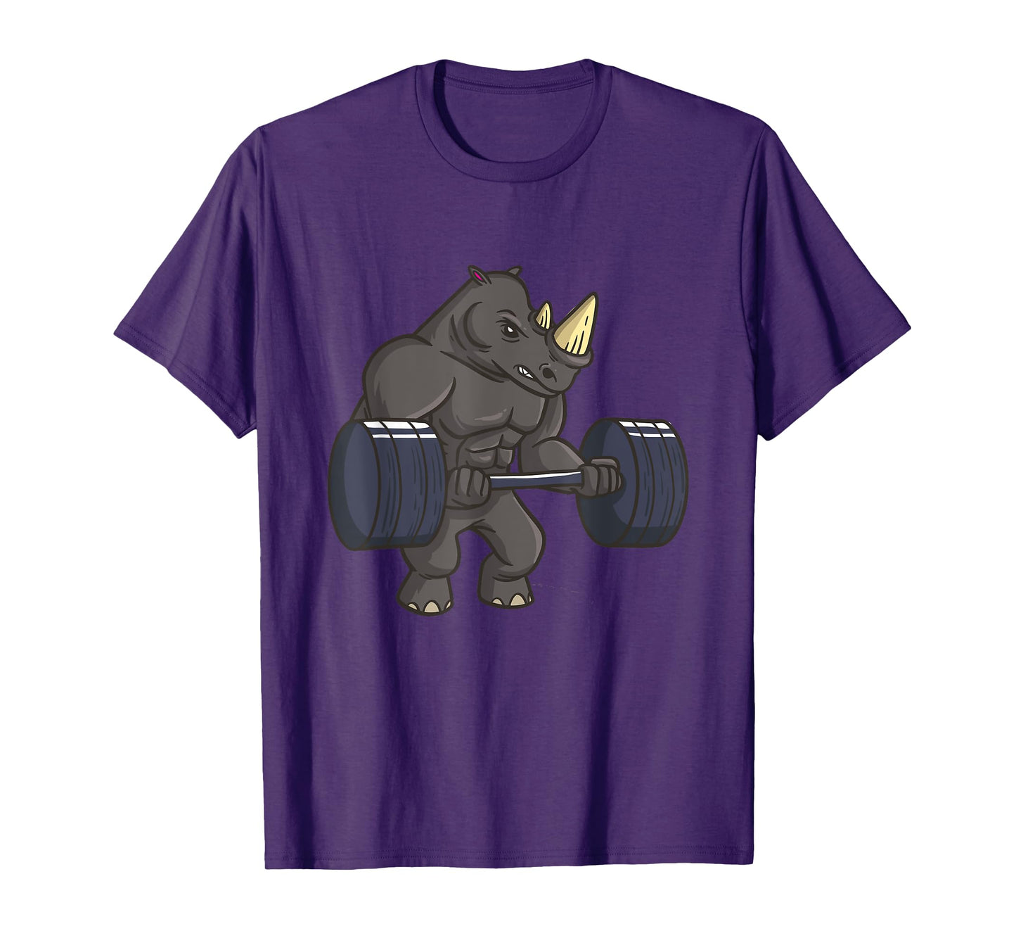 Rhinoceros Powerlifting Weightlifting Gym Rhino Lovers Gift T-Shirt
