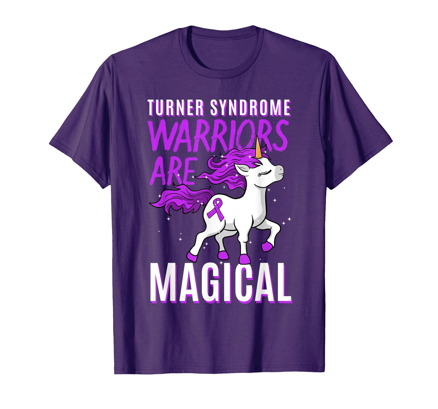 Bonnevie Ullrich Turner Syndrome Awareness 45,X0 TS Unicorn T-Shirt
