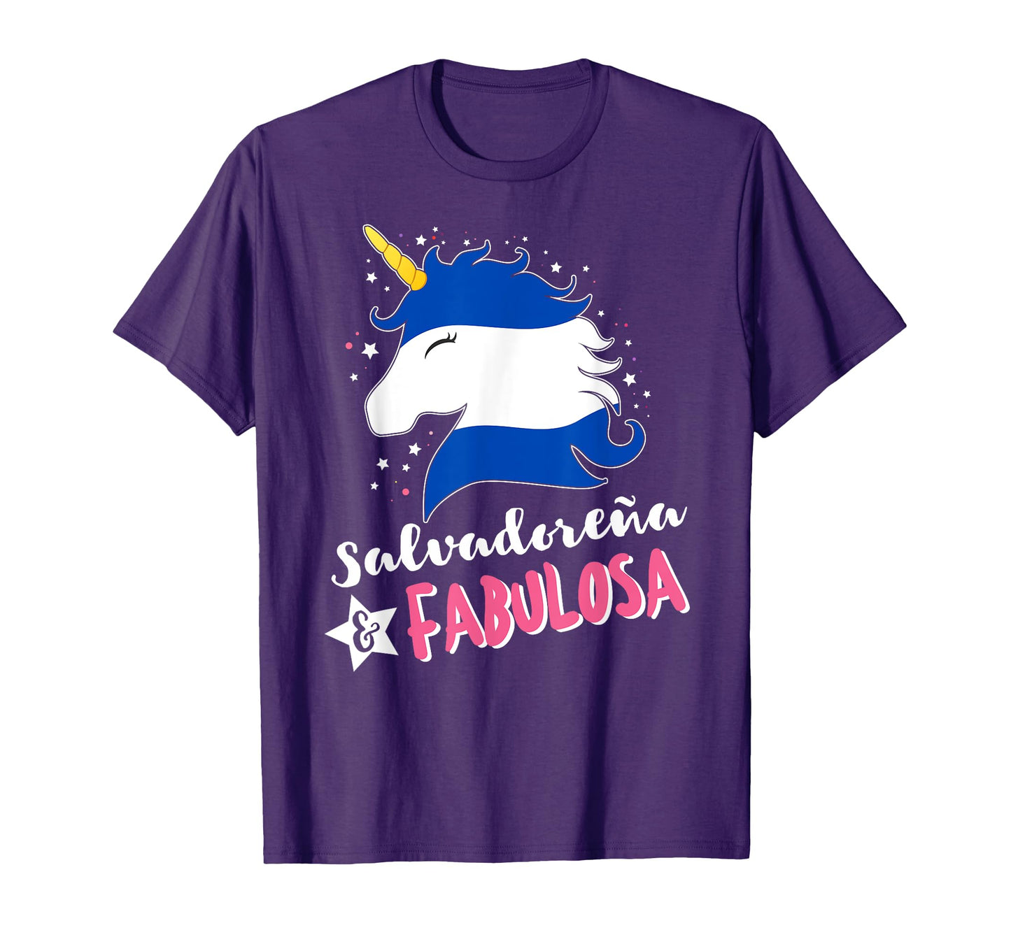 Salvadoran Flag El Salvador Unicornio T-Shirt