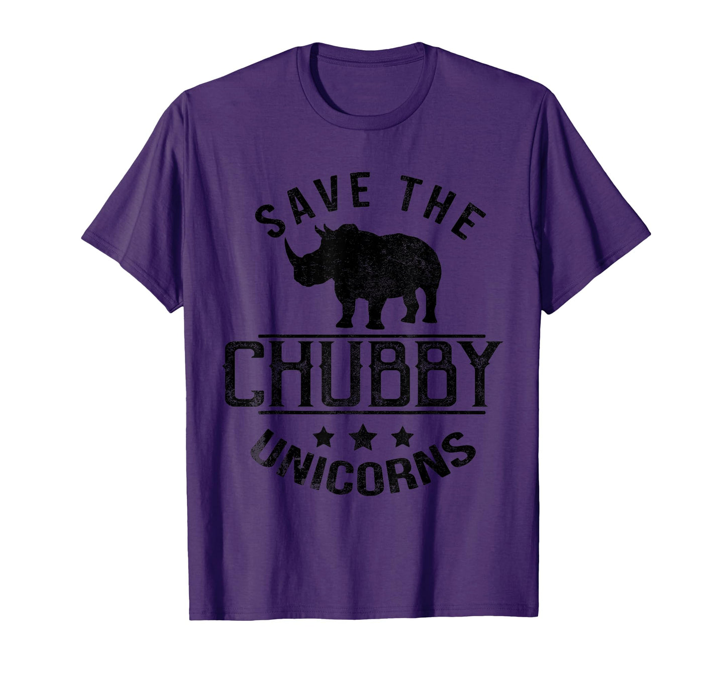 Save the Chubby Unicorns Rhino T-Shirt