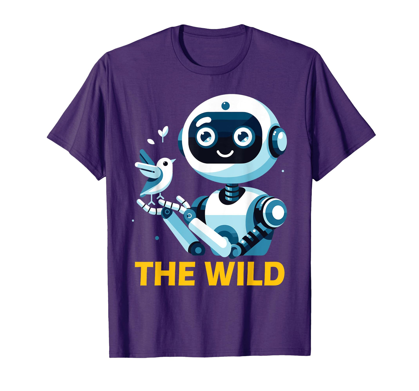 Wild Retro Vintage Machine ROBOT Art Science & Math Boy Kid T-Shirt