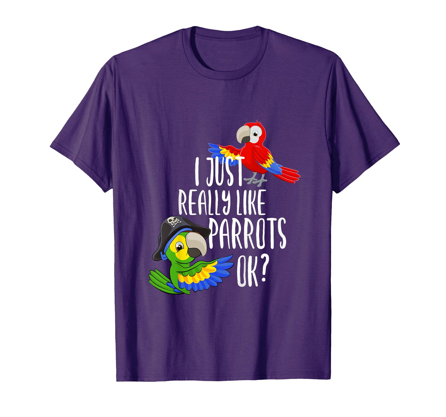 Parrot Gift Idea Parrot Saying Funny Children T-Shirt