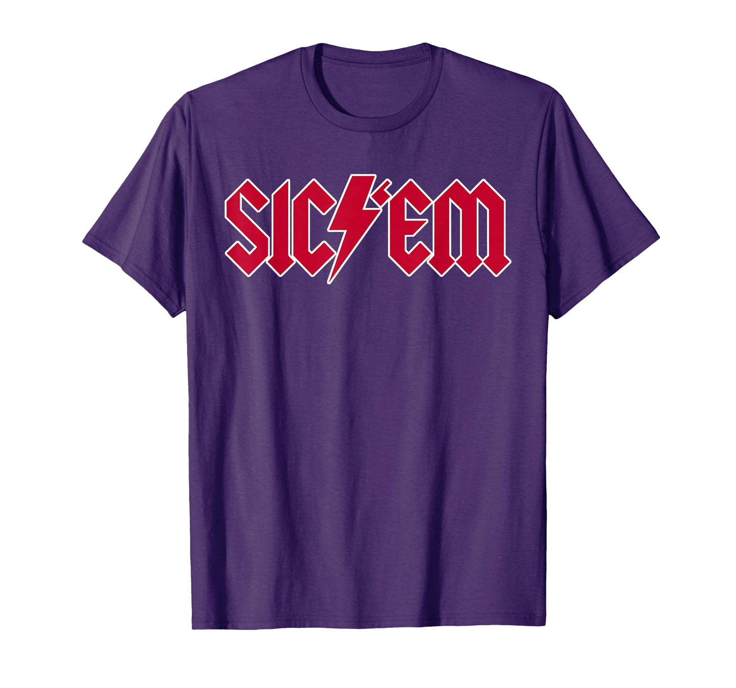 Sic'Em Go Dawgs Highschool Football Spirit Shirt T-Shirt