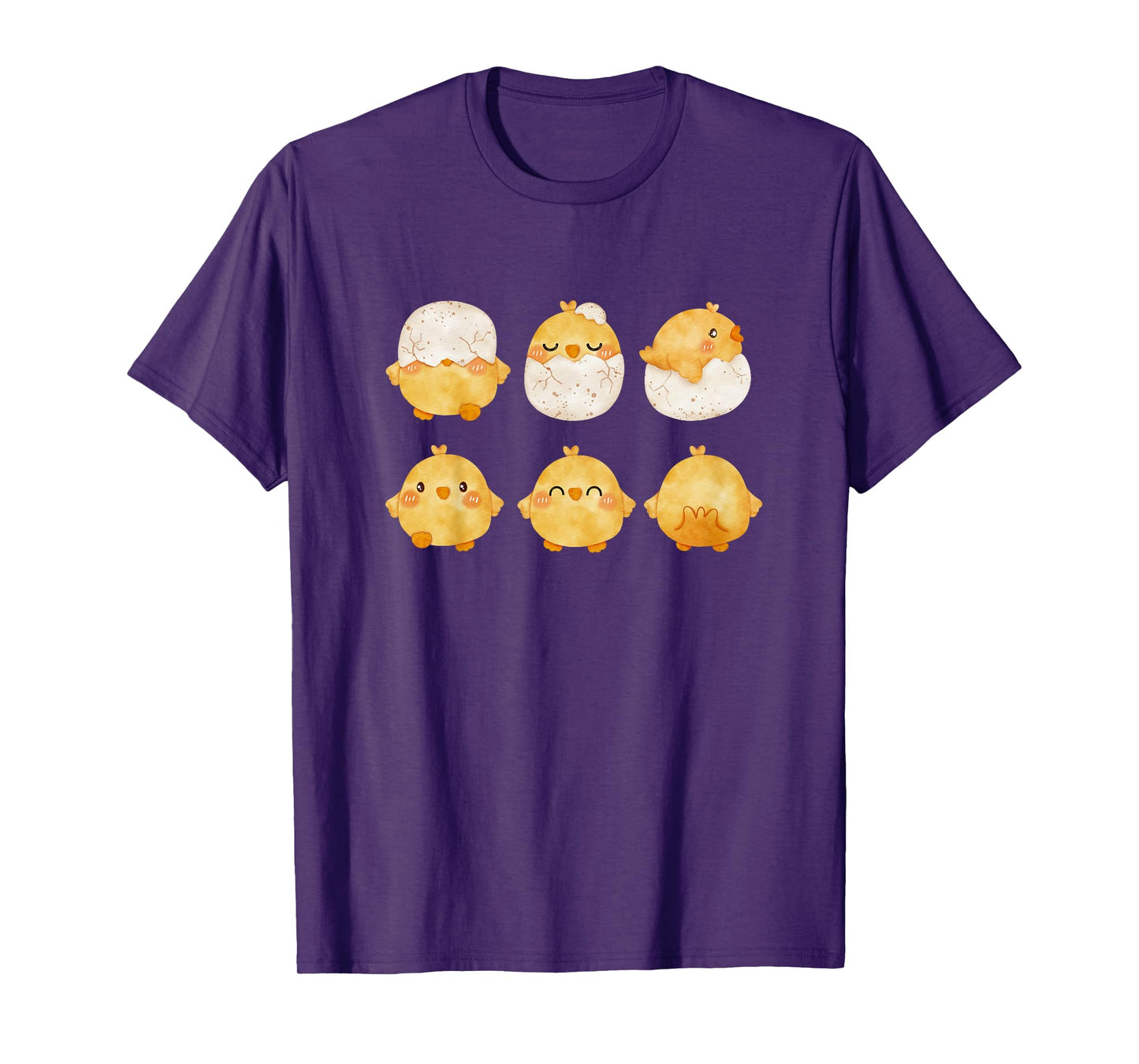 Baby Chicks Hatching from Eggs| Cute Little Chickens Drawing T-Shirt