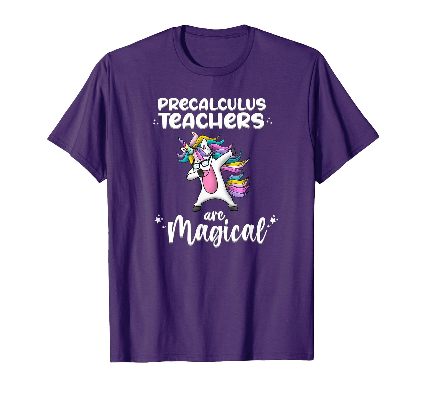 Unicorn Precalculus Love Funny School Teacher Magical T-Shirt for Men Women Girls Kids