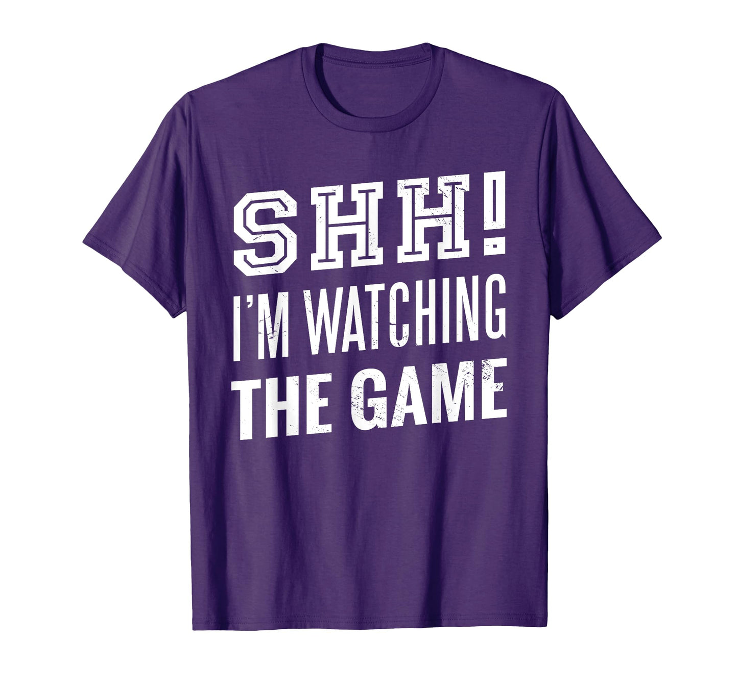 Shh I'm watching THE GAME American Football Fan T-Shirt