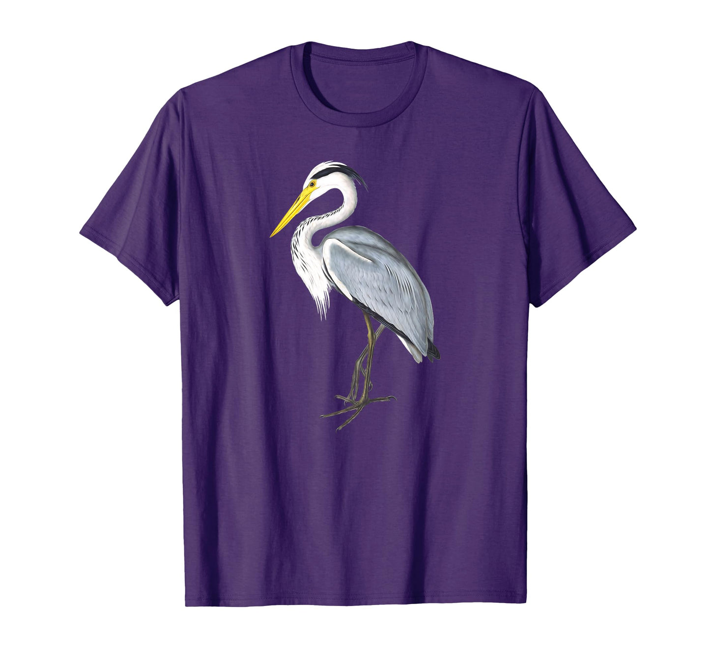 Great Blue Heron Enthusiast Birdwatcher Birder T-Shirt