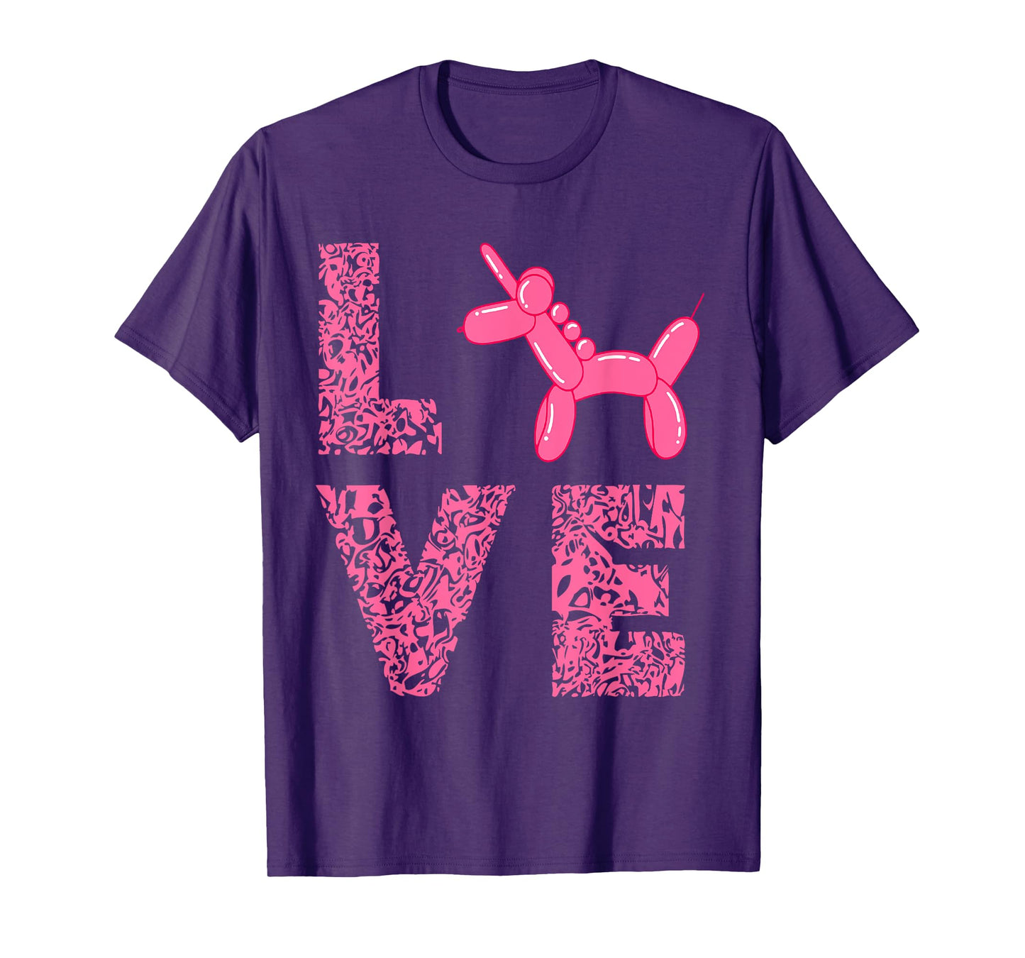 Balloon Twisting Unicorn Love Balloon Artist Balloon Animal T-Shirt