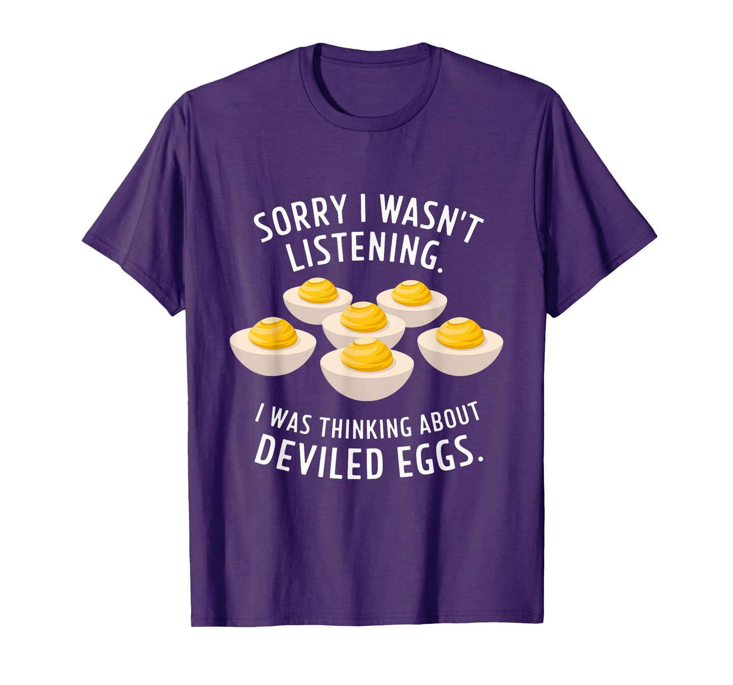 Deviled Egg Omelet Funny Food Lover Foodie Women Men T-Shirt