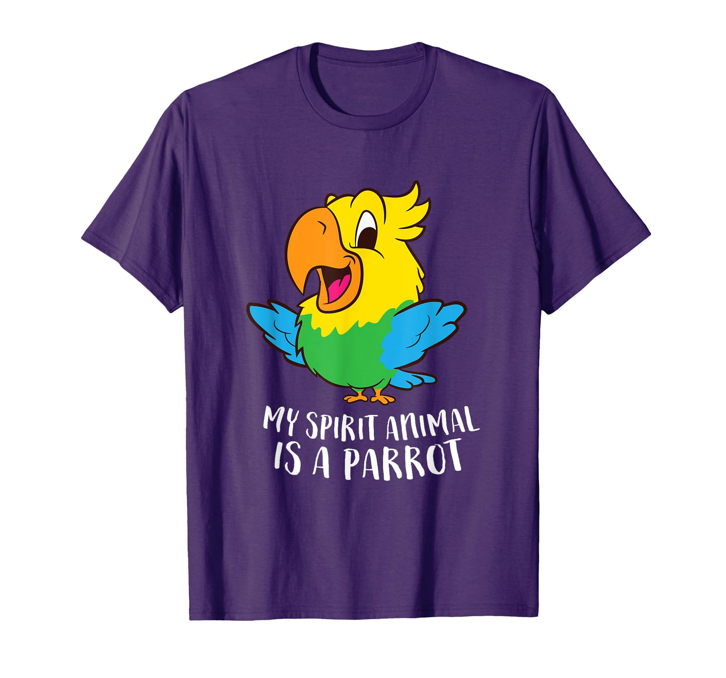 My Spirit Animal Is A Parrot Funny Parrots T-Shirt