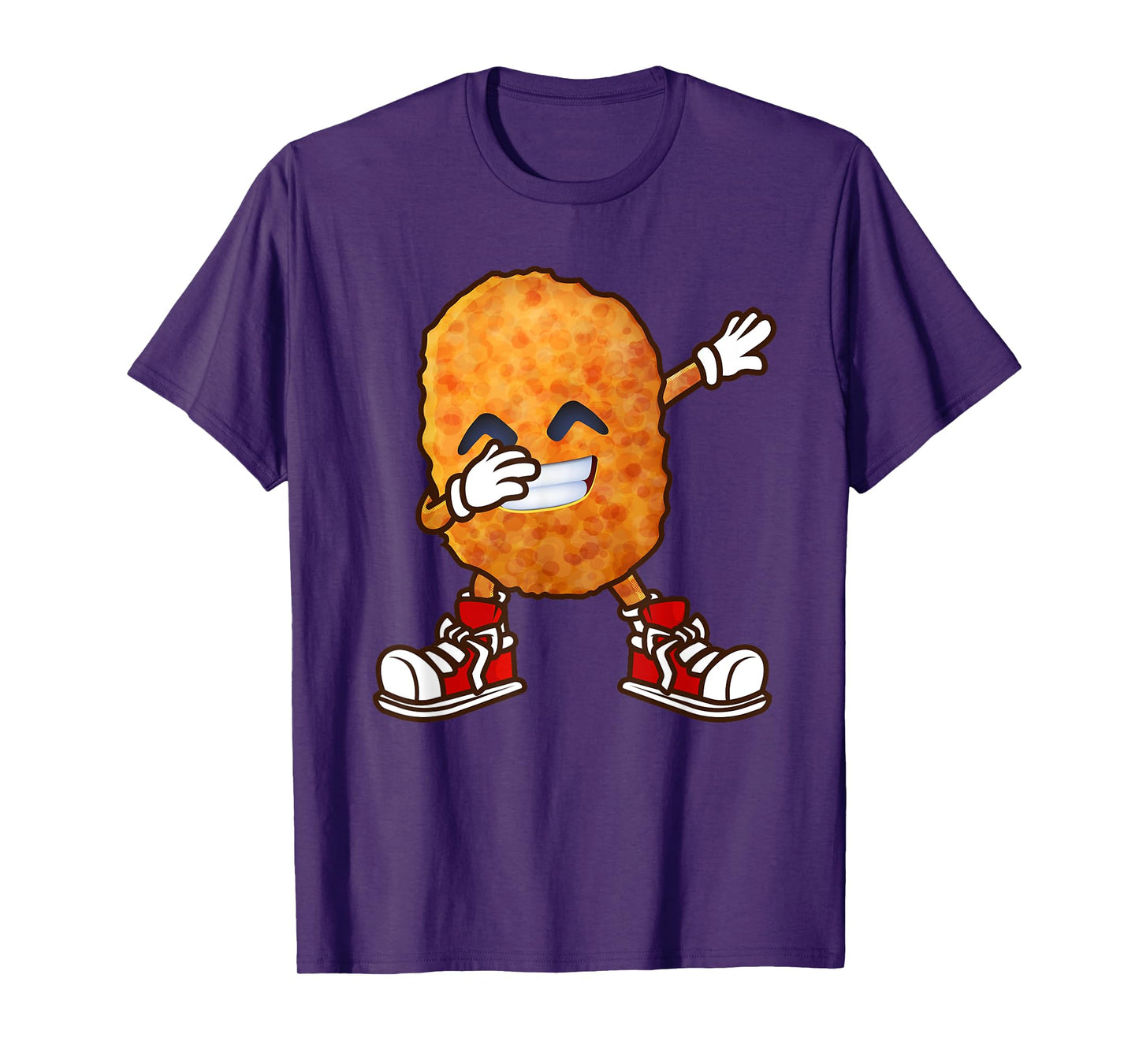 Funny Dabbing Chicken Nuggets Design For Kids Nugget Lover T-Shirt
