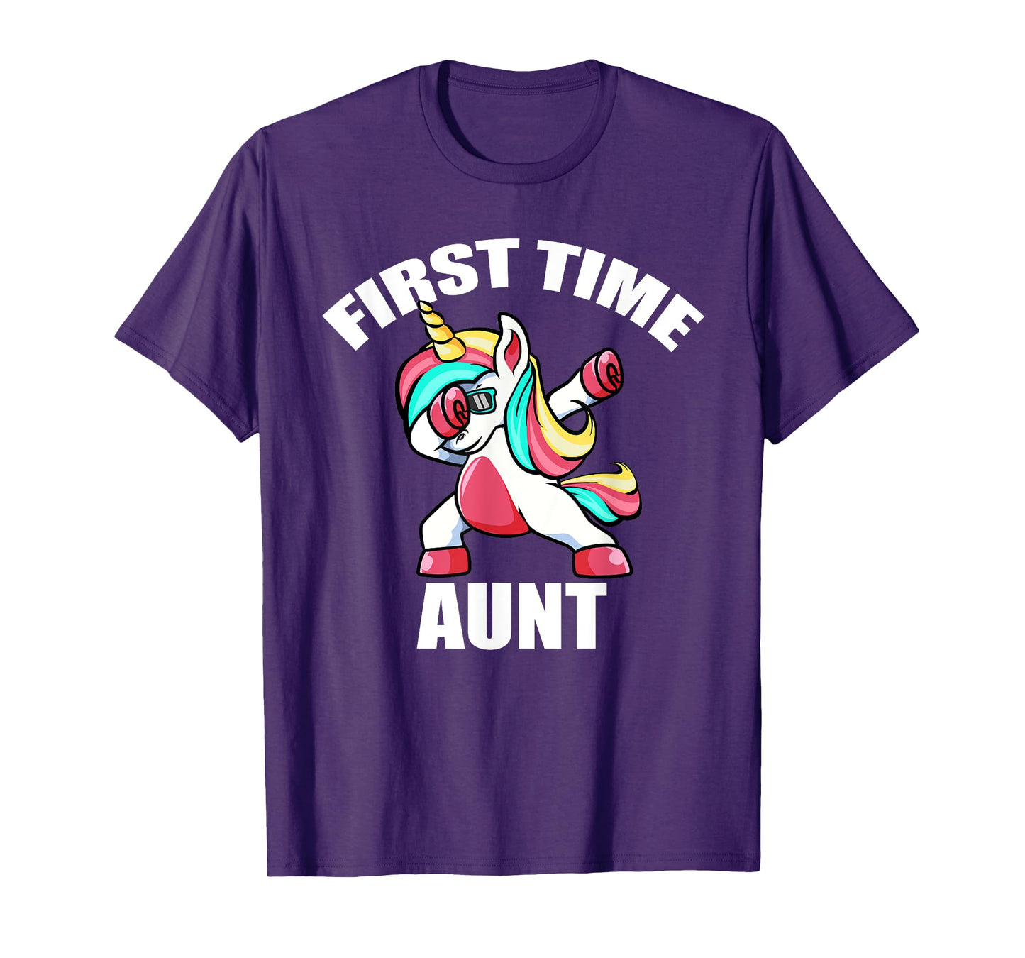 Unicorn First Time Aunt 2022 Shirt, Promoted To Aunt 2022 T-Shirt