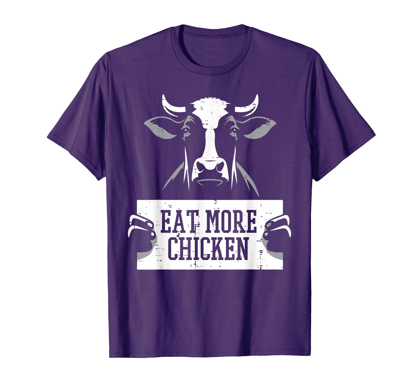 Cow Eat More Chicken Bbq Funny Beef Barbecue Men Women Kids T-Shirt