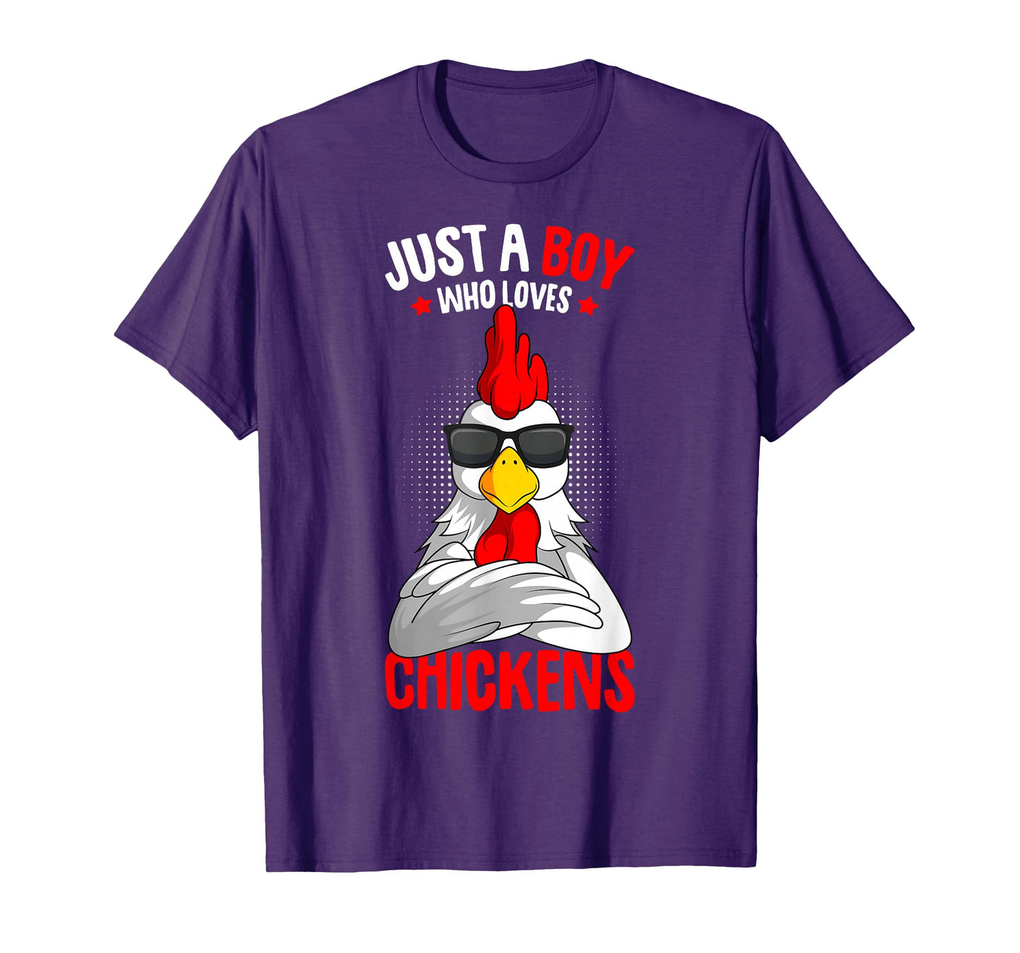 Just a Boy who loves Chickens T-Shirt