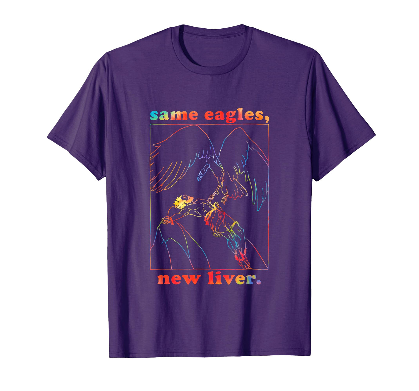 Same Eagles New Liver Funny Apparel T-Shirt