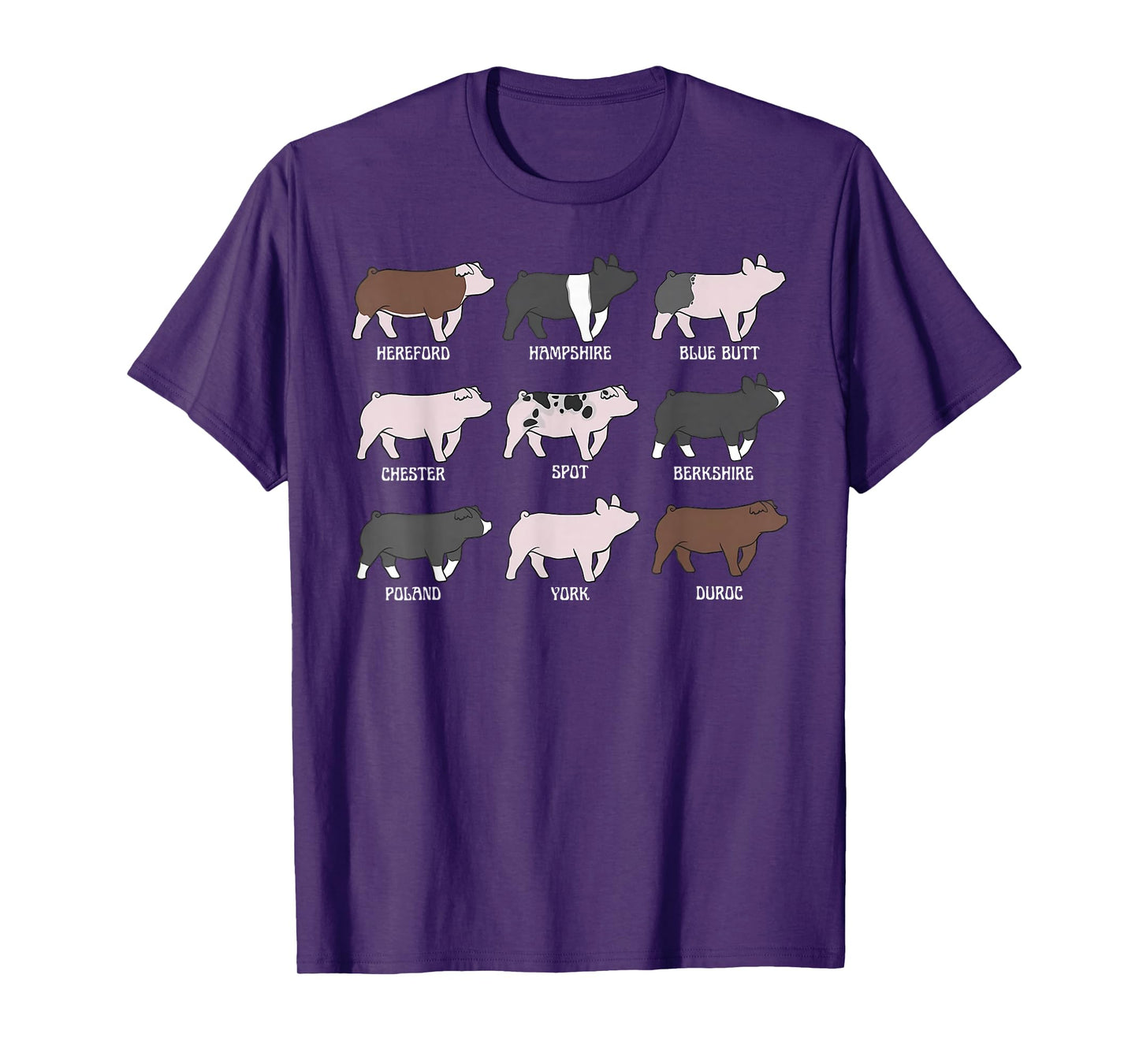 Pig Breed Show Pig Swine Show Stock Show Girl Pig Show Mama T-Shirt