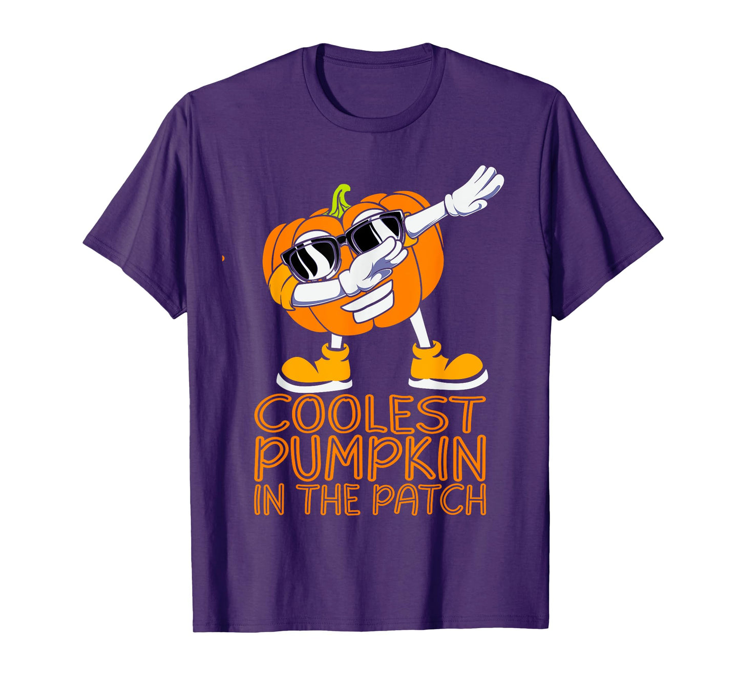 Coolest Pumpkin In The Patch Halloween Jackolantern Kid Boy T-Shirt