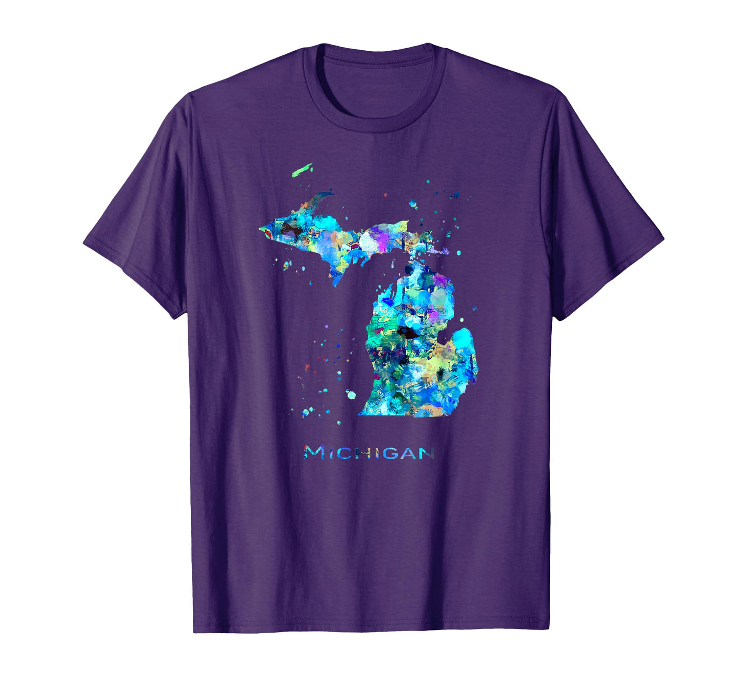 Michigan Map T-Shirt