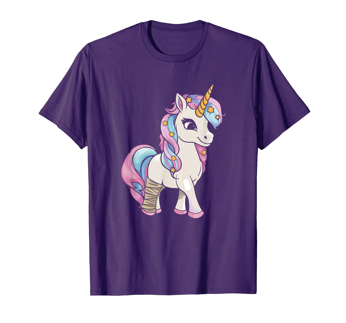Unicorn With Broken Leg - Broken Leg Injury T-Shirt