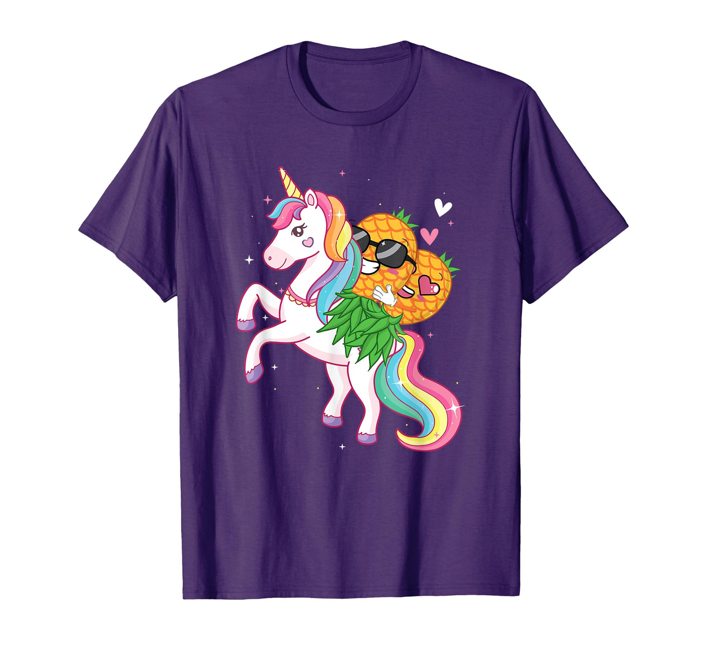 Pineapple Swinger Unicorn - Swinging Lifestyle Polyamory T-Shirt