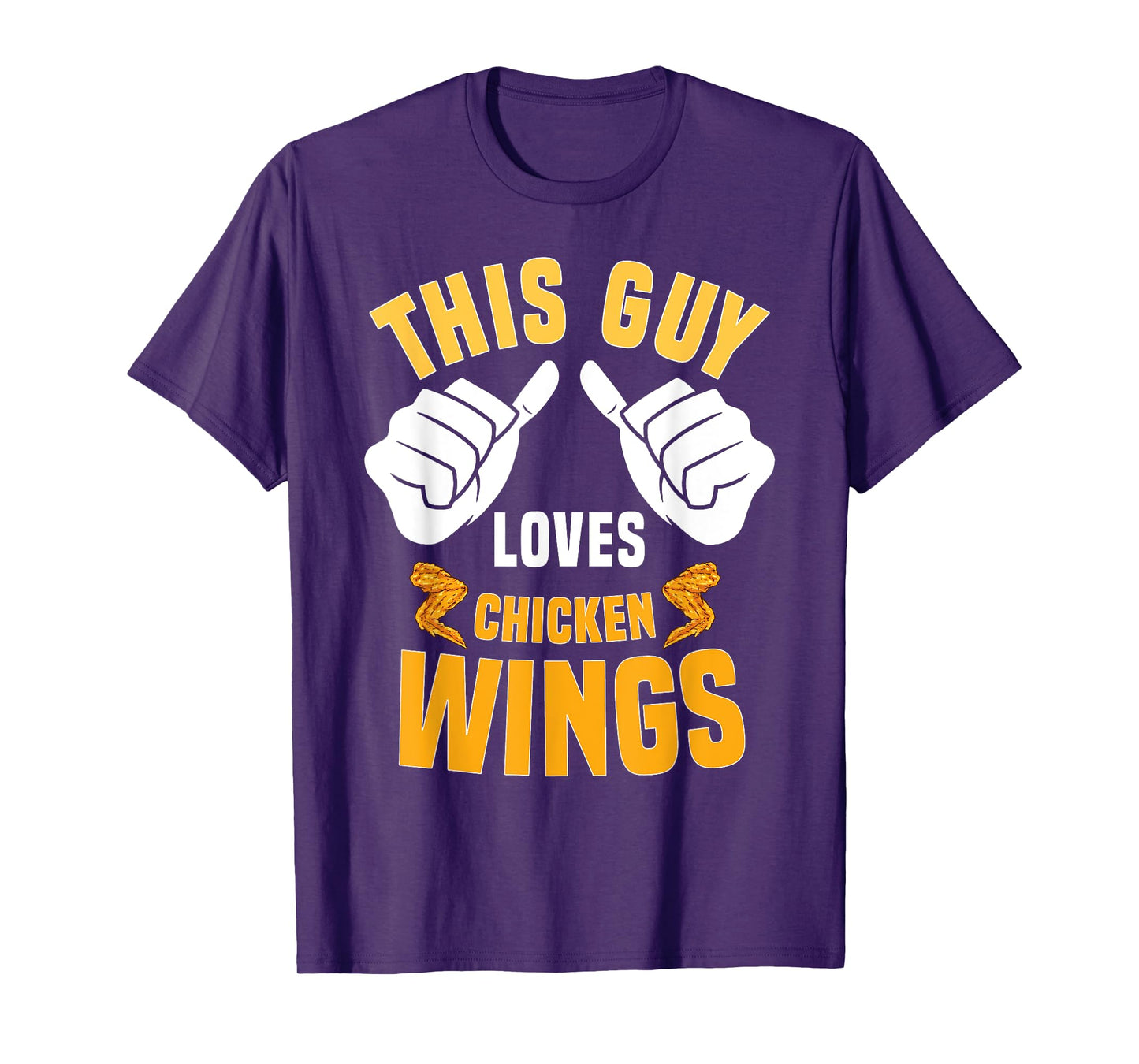Funny Chicken Wings Lover Saying Hot Wing T-Shirt