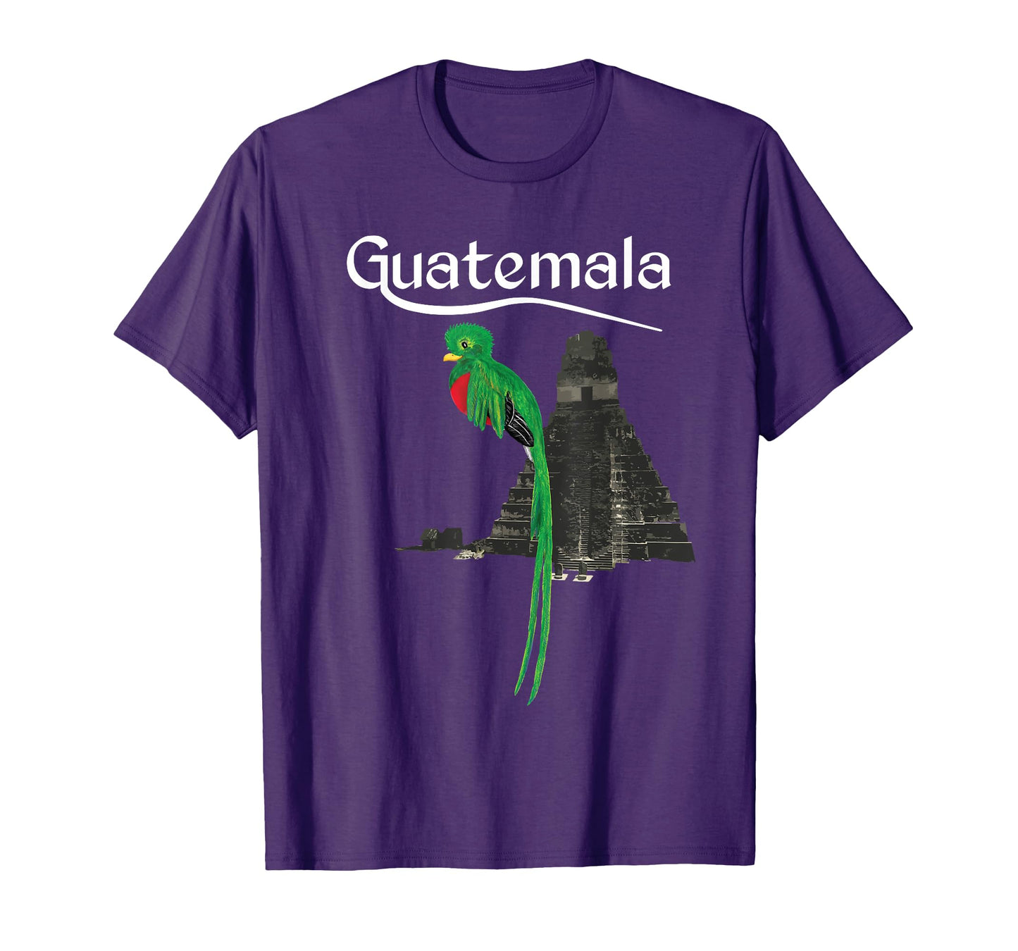 Guatemala Chapin Antigua Quetzal Tikal Peten Maya Guate 502 T-Shirt
