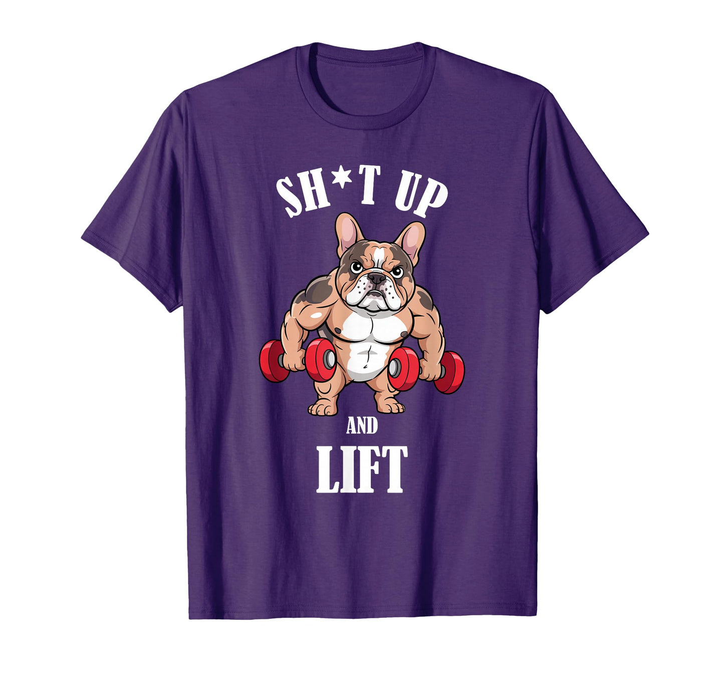 French Bulldog Weightlifting Shirt Gym French Bulldog T-Shirt