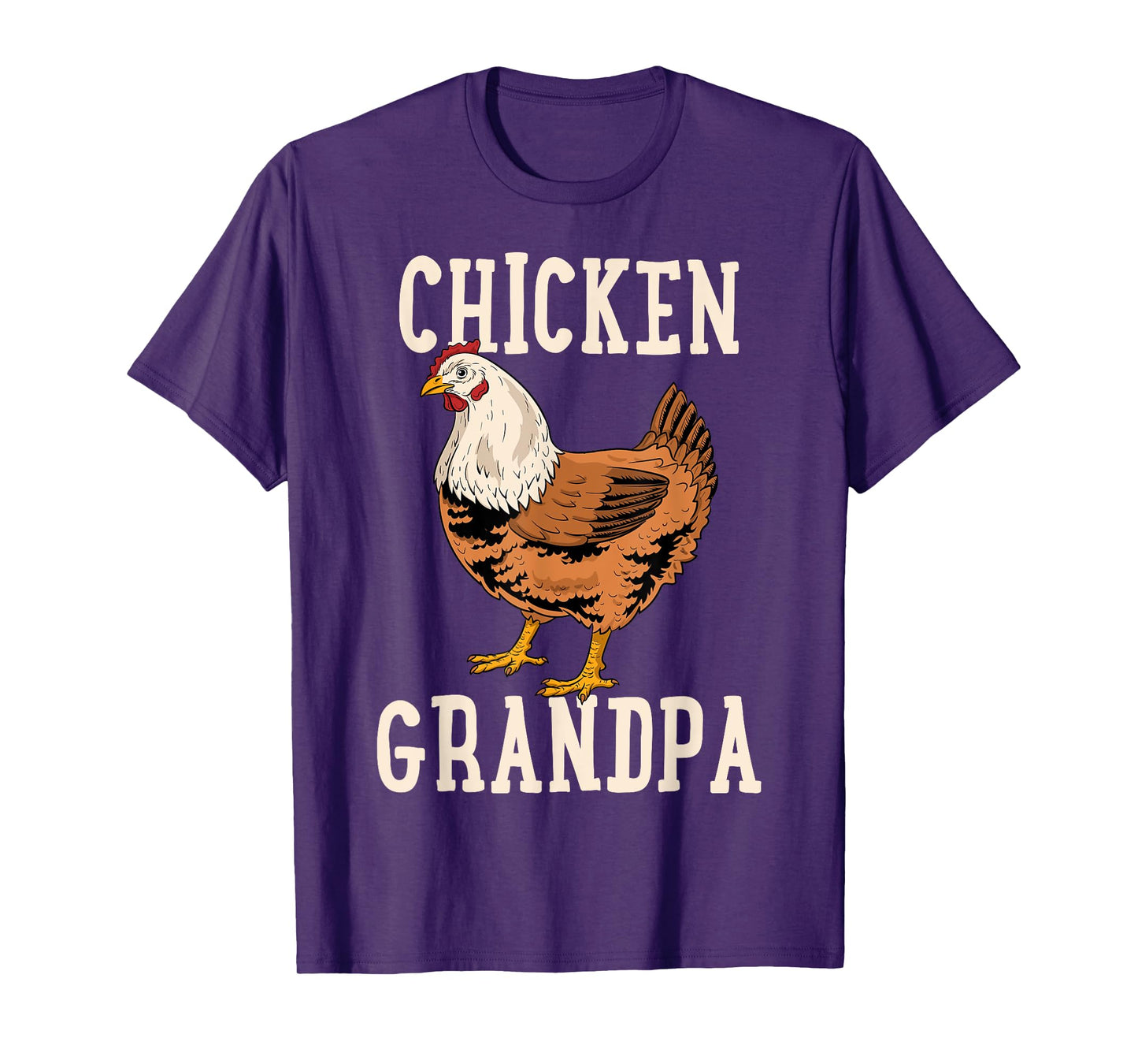 Chicken Grandfather Chicken Grandpa T-Shirt