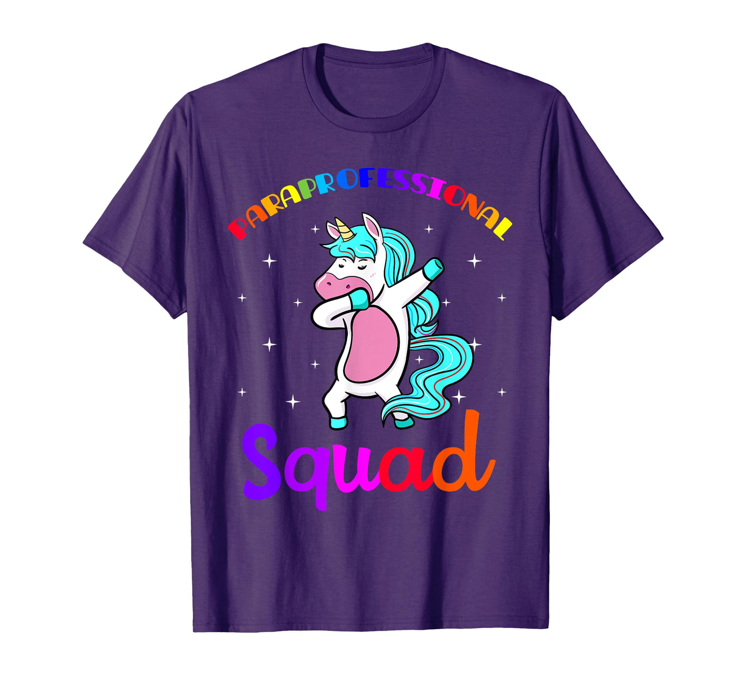 Paraprofessional Squad Paraeducator Para-pro Teacher's Aide T-Shirt for Men Women Girls Kids