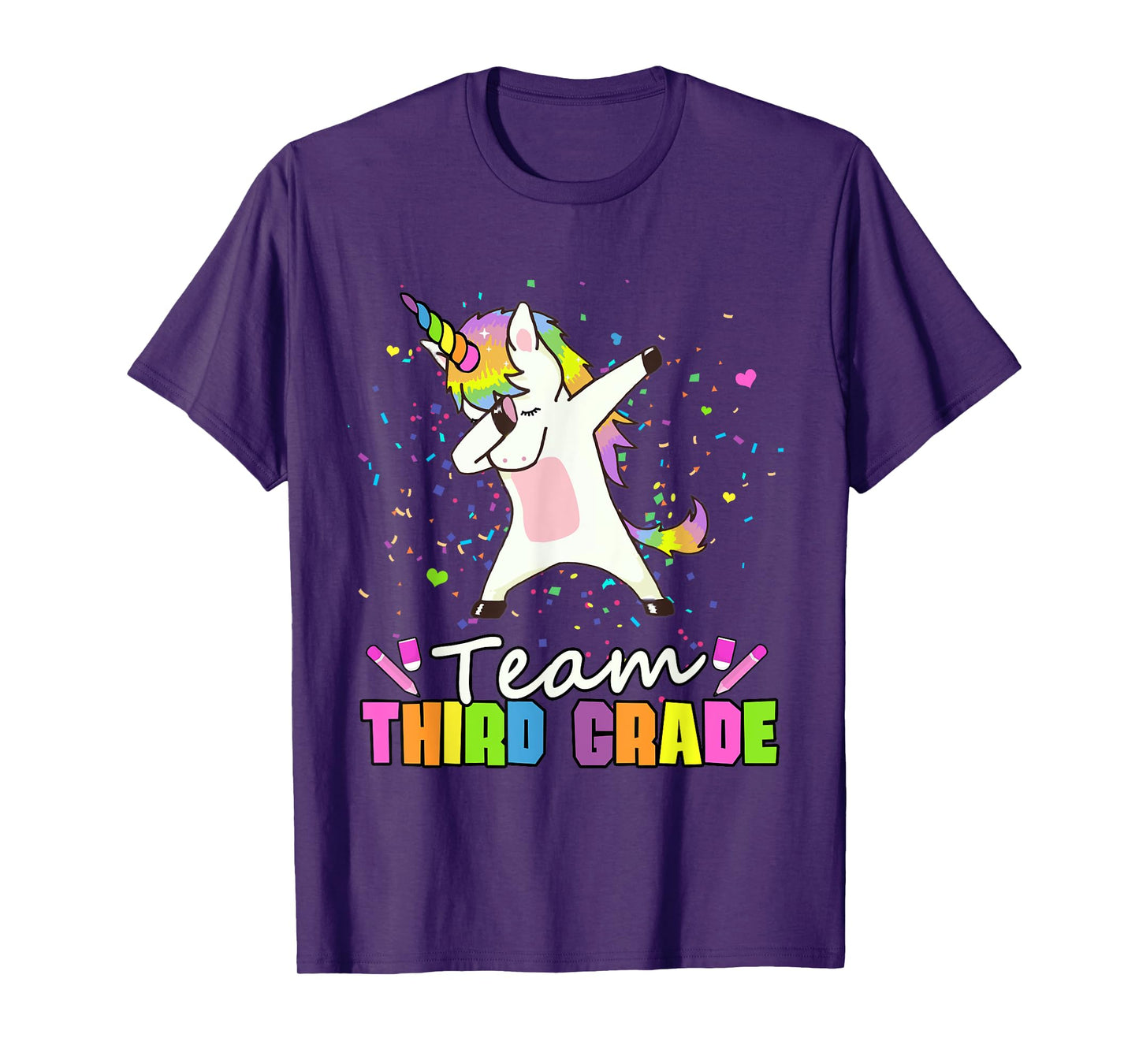 Team Third Grade Unicorn Team 3rd Grade T-Shirt