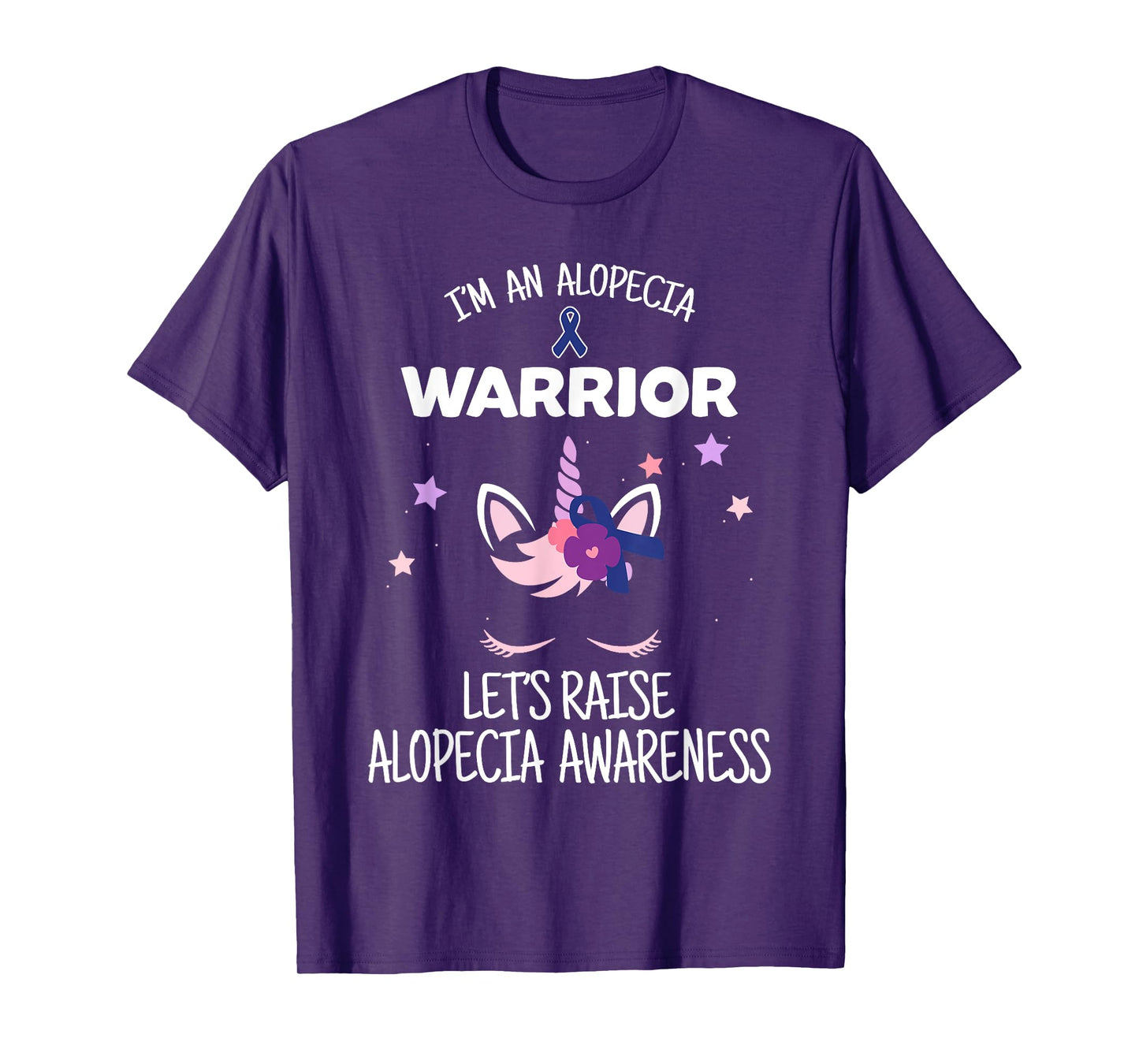 Unicorn Alopecia Warrior, Alopecia Awareness T-Shirt