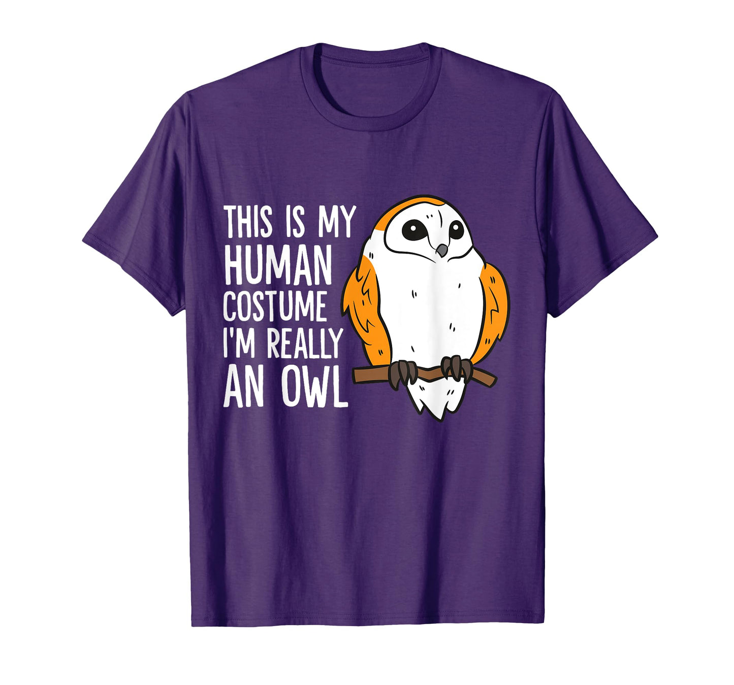 This Is My Human Costume I'm Really An Owl T-Shirt