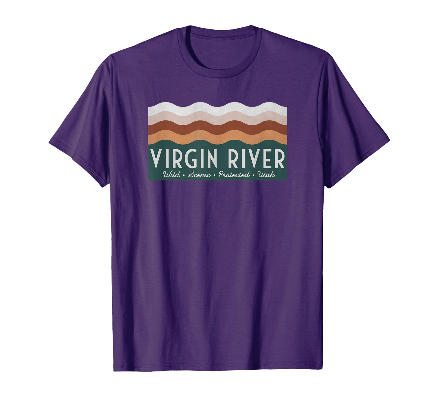 Wild Scenic Protected Utah - Virgin River T-Shirt