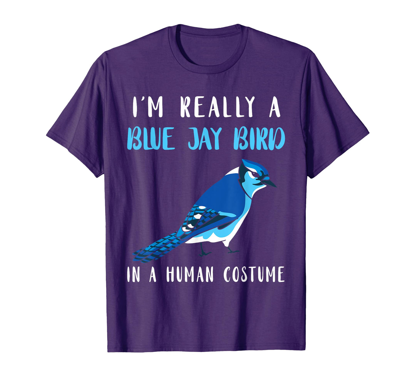 Steller's Jay Blue Jay Bird Human Costume Artistic Animal T-Shirt