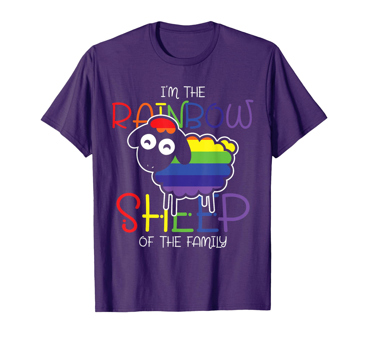 Im The Rainbow Sheep Of The Family Sheep T-Shirt