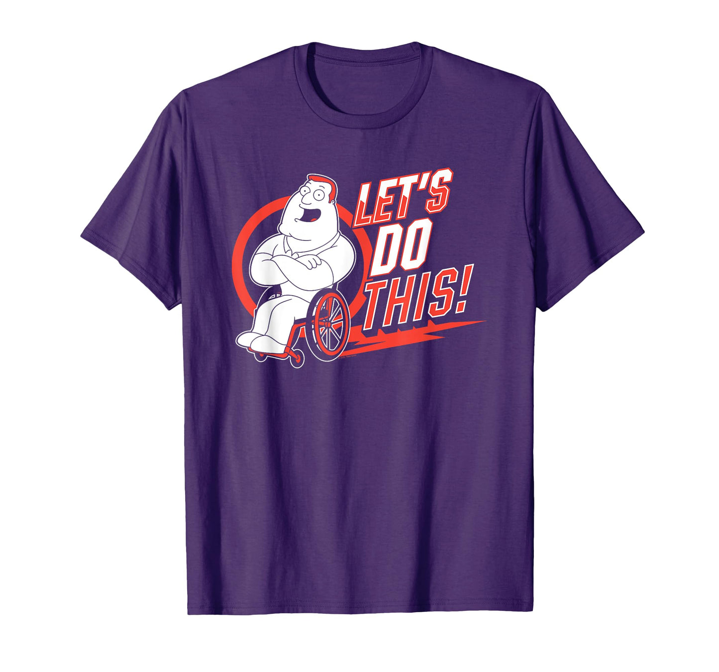 Family Guy Let's Do This Joe Swanson Funny Cartoon T-Shirt
