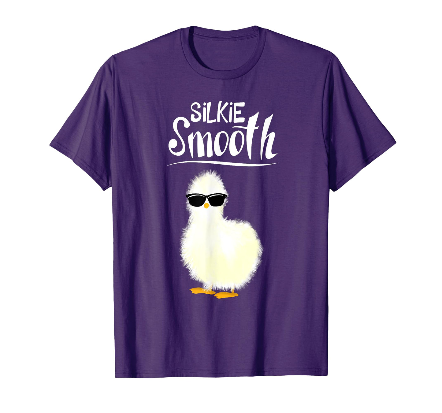 Funny Silkie Smooth Art For Men Women Silkie Chicken Lover T-Shirt