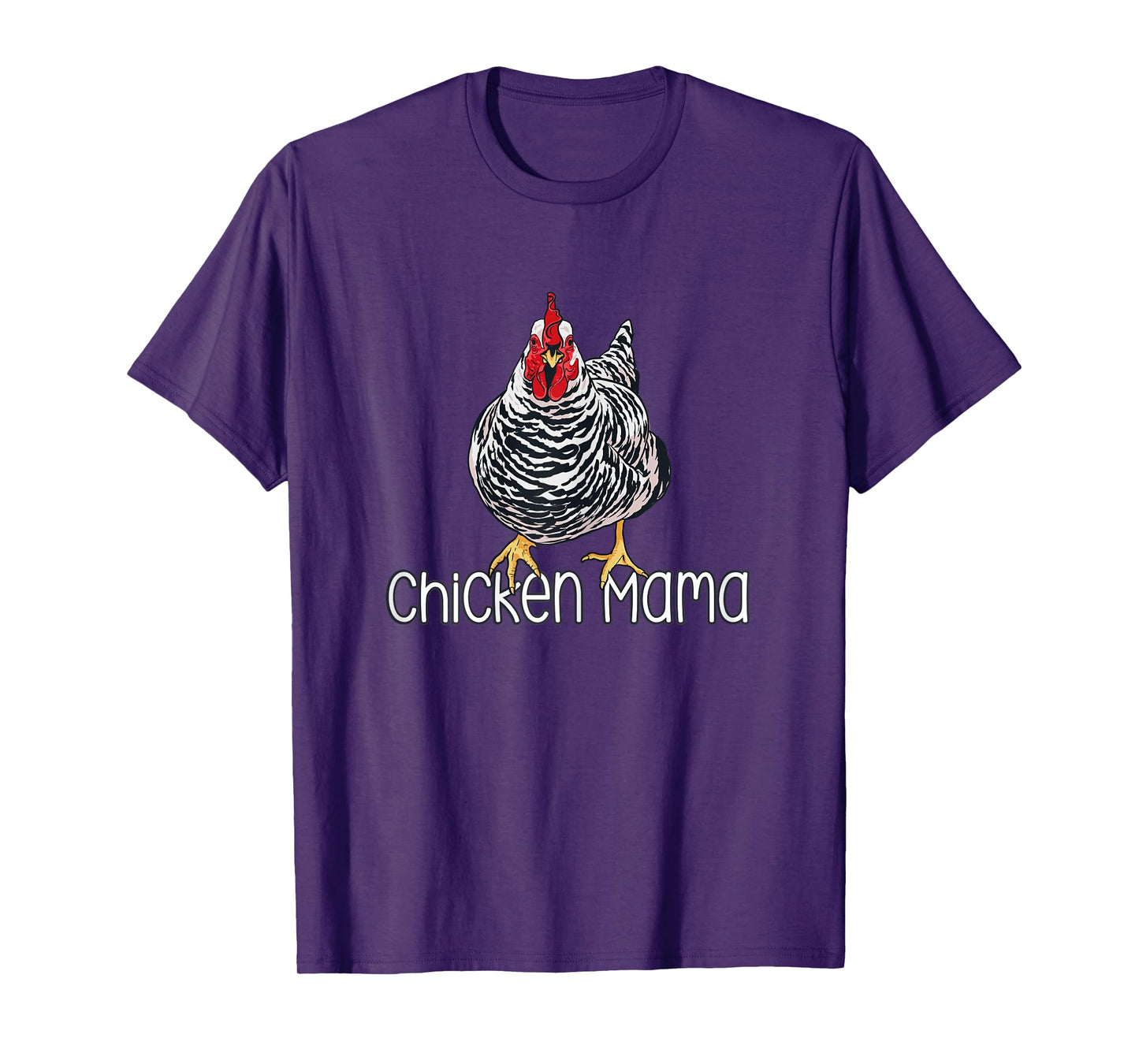 Chicken Mama Plymouth Rock Funny Hen Bird Lover Mom T-Shirt