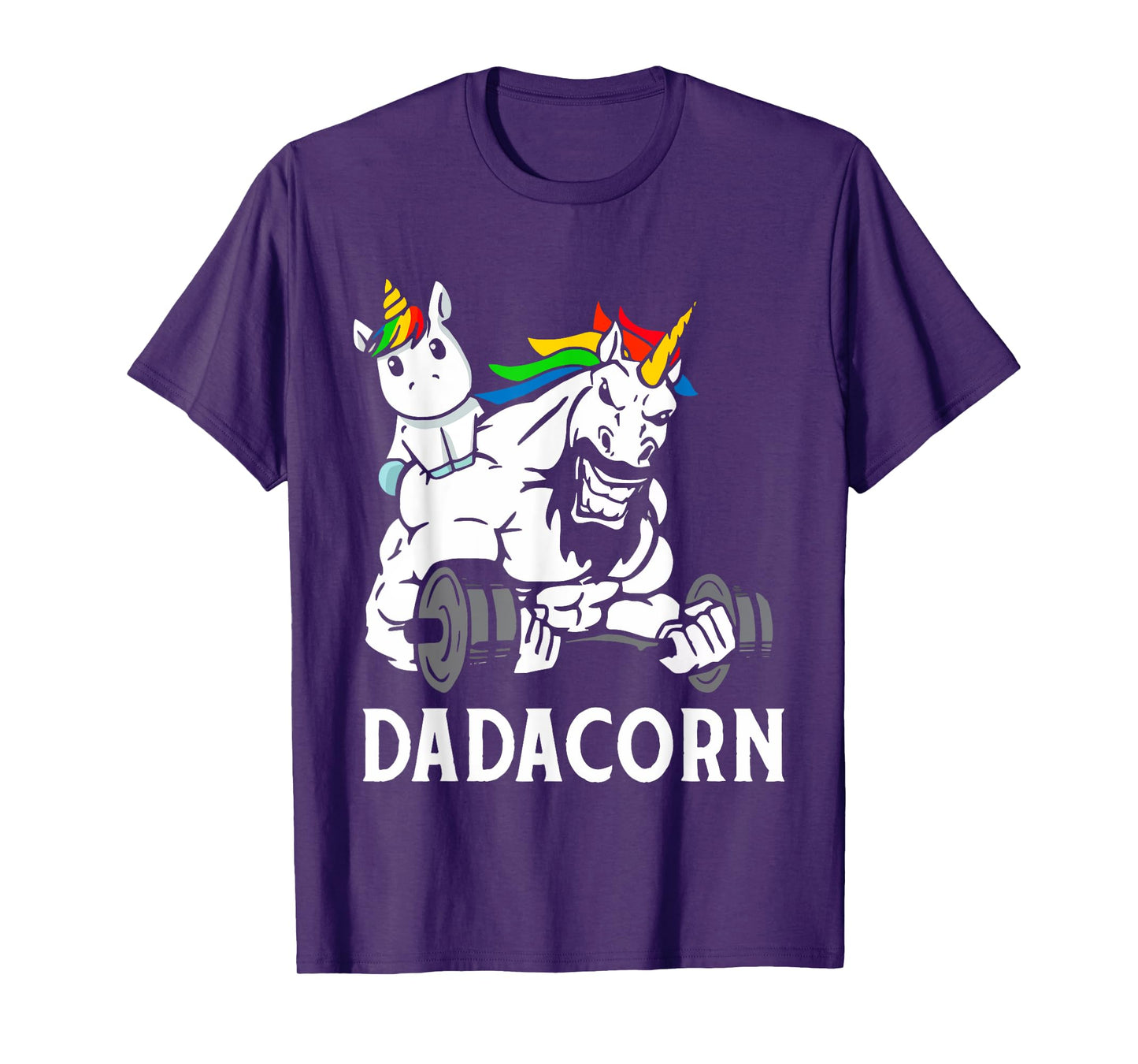 Fathers Day Gift Unicorn Dad Shirt Funny Dadacorn Men T-Shirt