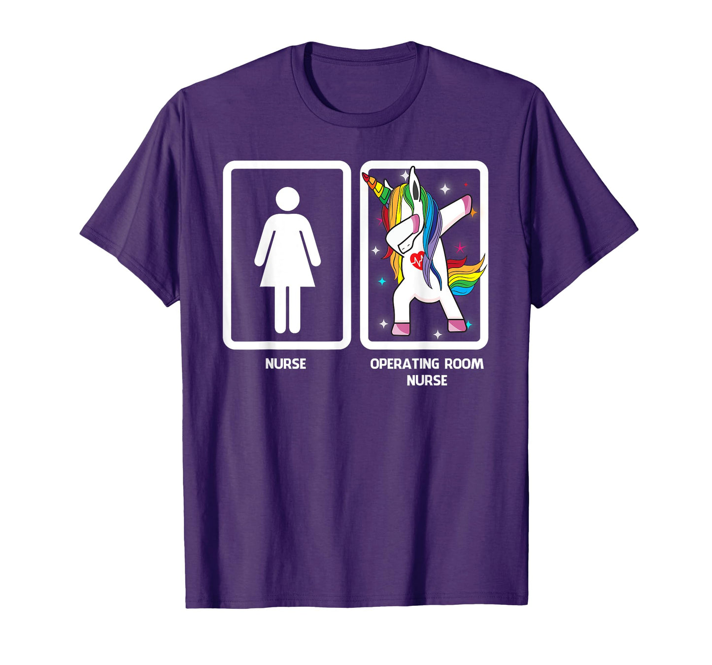 Operating room nurse Unicorn Dabbing Funny Dabbing T-Shirt
