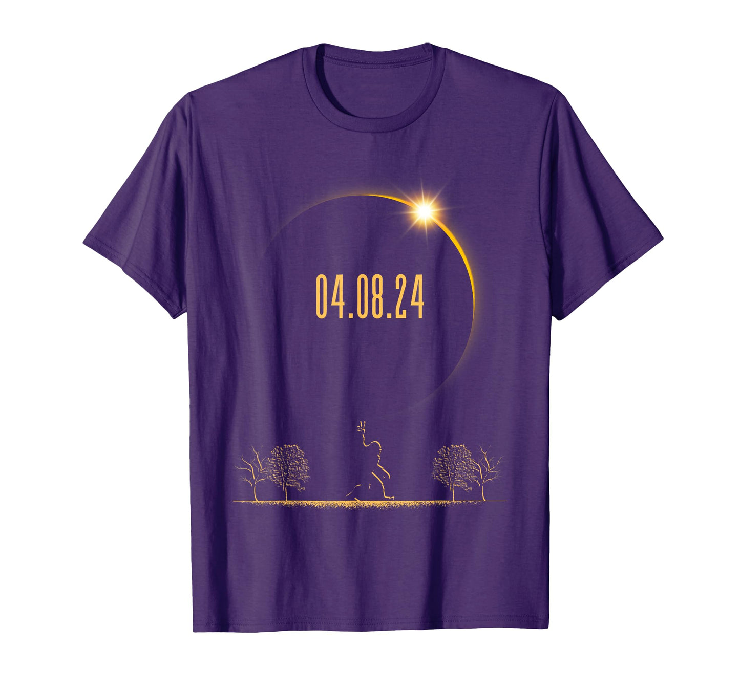 Bigfoot 04.08.24 Total Solar Eclipse 2024 T-Shirt