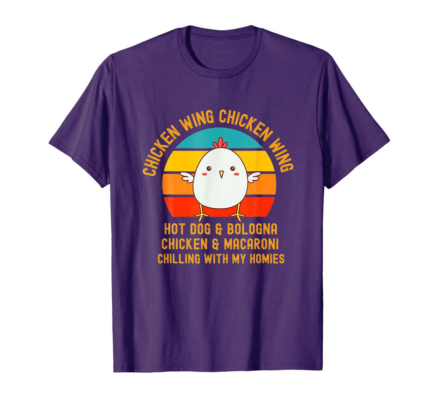 Chicken Wing Chicken Wing Hot Dog And Bologna Toddler 5T T-Shirt