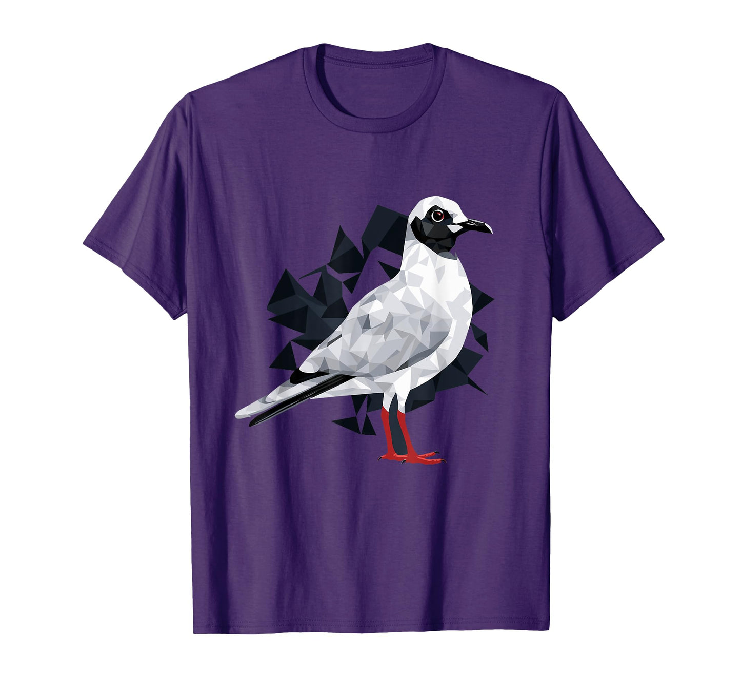 Bonaparte's Gull Geometric Patten Art,Cute Bird Lover T-Shirt