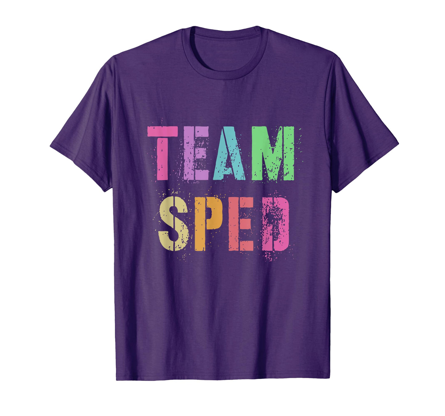 Vintage TEAM SPED Last Day of School Teacher Special Ed Crew Men Women Girls Kids T-Shirt