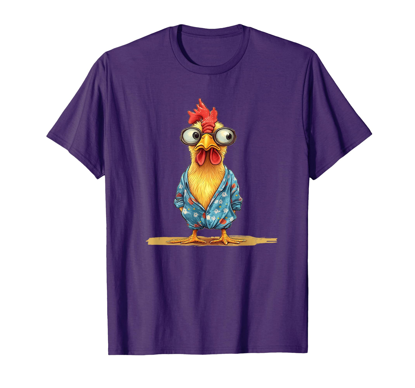 Sleepy Chicken Rocking Cozy Pajamas for Boys and Girls T-Shirt
