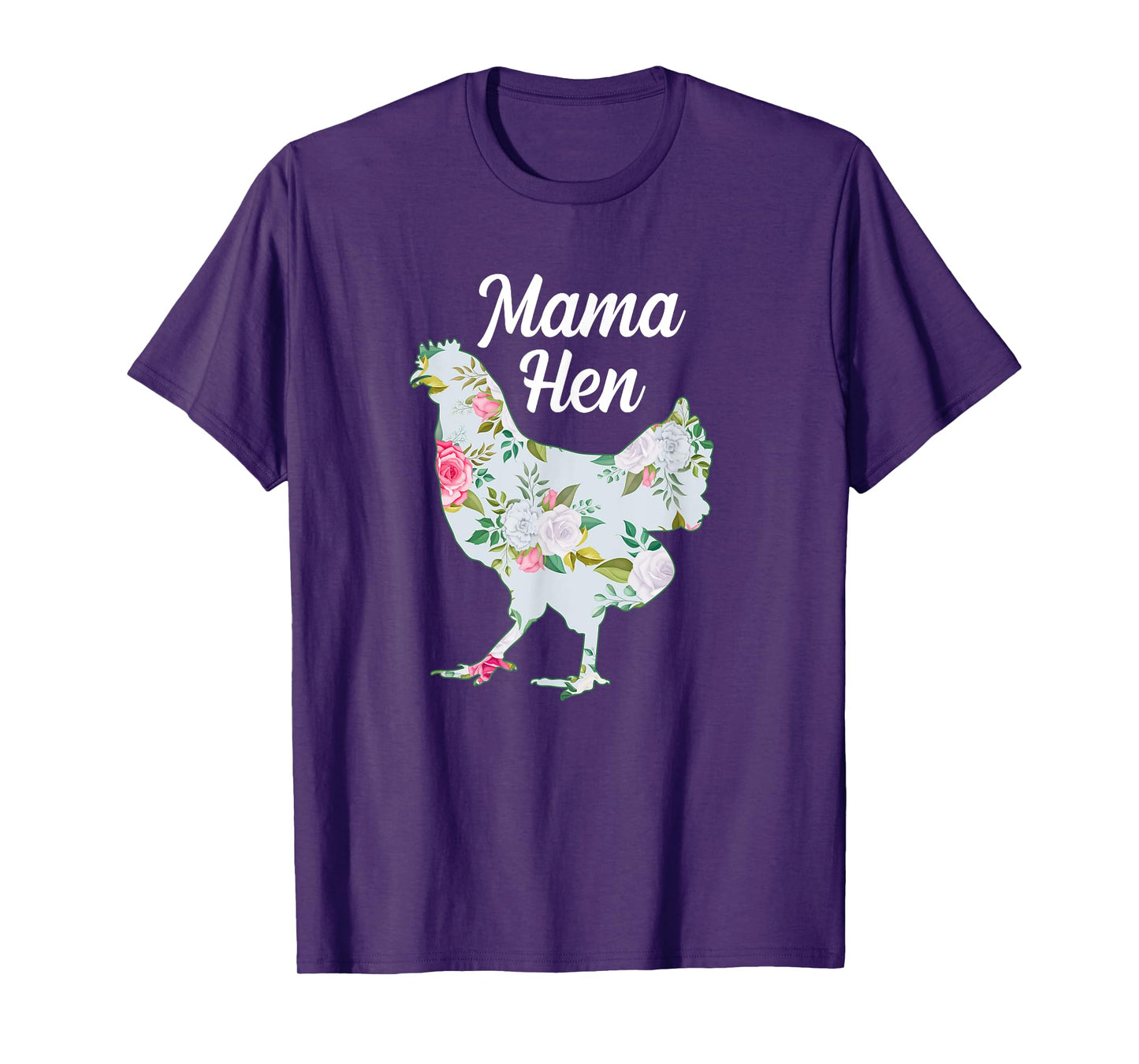 Mama Hen Funny Mother's Day Chicken Mom Farmer Farm T-Shirt