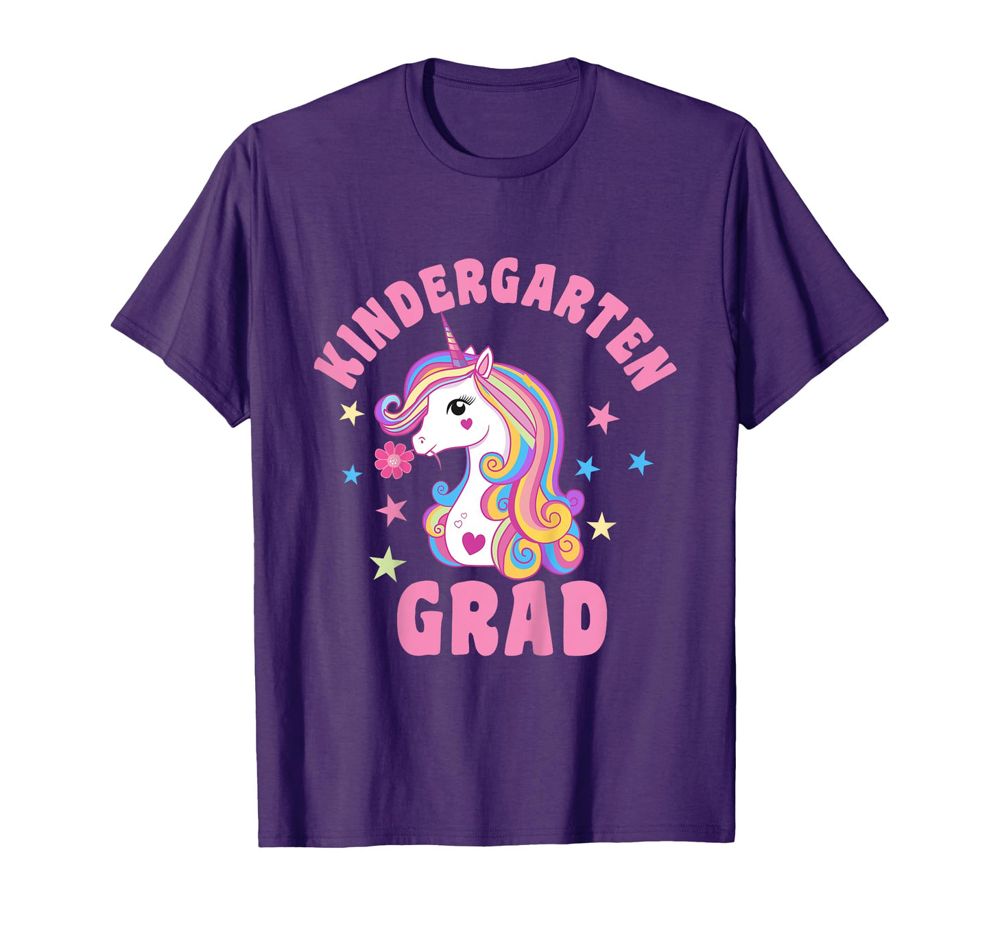 Kids Unicorn Kindergarten Grad Kindergarten Graduation T-Shirt