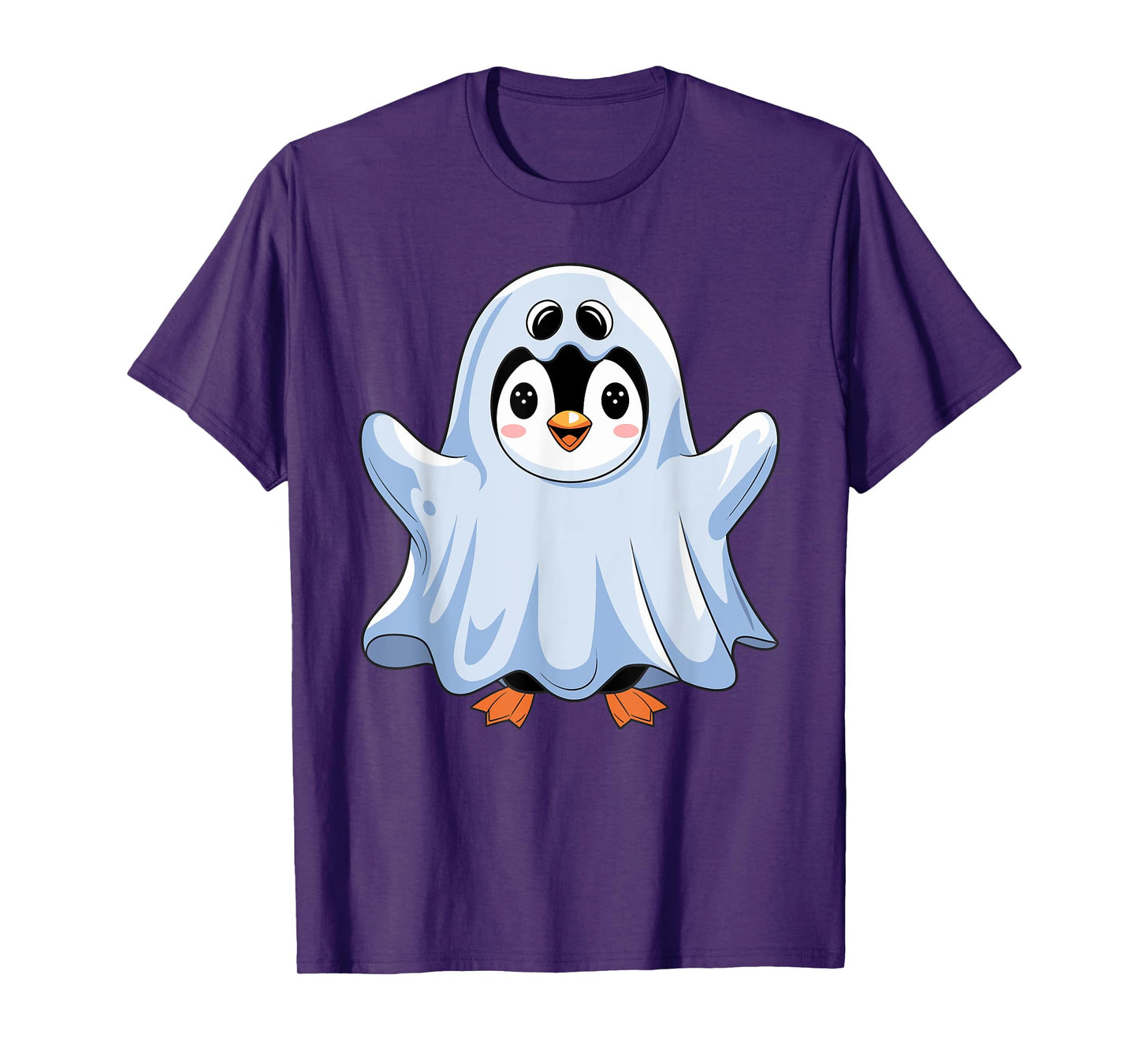 Penguin Halloween Cute Ghost Costume T-Shirt